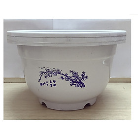 3 Chậu Nhựa Trồng Hoa, Cây Cảnh Hình Tròn A250x170 CN