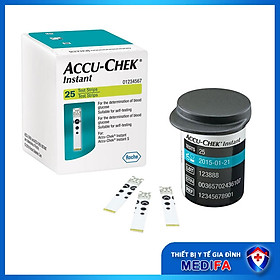 Que thử đường huyết Accu-Chek Instant nhập khẩu chính ngạch, có tem niêm phong & nhãn phụ TV