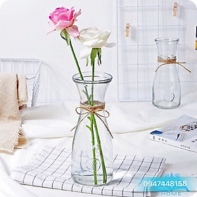 Mua LỌ THỦY TINH CẮM HOA TRANG TRÍ CỰC ĐẸP CỠ 350ML