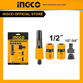 Mua Bộ 5 đầu nối nhanh máy xịt rửa INGCO HHCS05122
