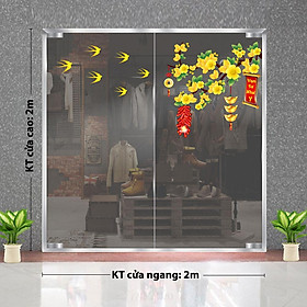 Mua DECAL TRANG TRÍ TẾT 2024 SỐ7