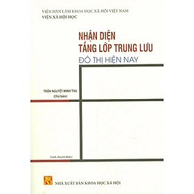 Nhận Diện Tầng Lớp Trung Lưu Đô Thị Hiện Nay (Sách chuyên khảo) - Trần Nguyệt Minh Chu