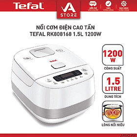 Nồi cơm điện tử cao tần Tefal RK808168 1.5L - 16 menu - BH 2 năm - Hàng Chính Hãng