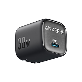 Củ sạc Anker Zolo 1C 30W Đen (Black) A2698 - Hàng Chính Hãng