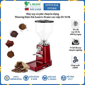 Mua Máy xay cà phê chuyên dụng L-Beans SD-919L - Công suất 200W - Dung tích phễu: 1.5 lít - Hàng Nhập Khẩu Chính Hãng