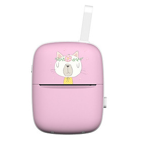 Portable Mini BT Printer for Wrong Question Photo Memo Thermal Printing Student Pocket Printer