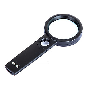 Kính Lúp Đường kính 45/55/70mm-Deli 909x