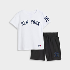 Bộ quần áo bóng chạy thun cotton hình NewYork