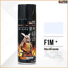 Sơn xịt Samurai Kurobushi - màu trong kim loại mờ F1M (400 ml)