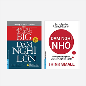 Sách Combo Dám Nghĩ Lớn + Dám Nghĩ Nhỏ - First News