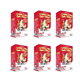 COMBO 6 HỘP SỮA ĐẶC CÓ ĐƯỜNG ÔNG THỌ ĐỎ - HỘP GIẤY 380G