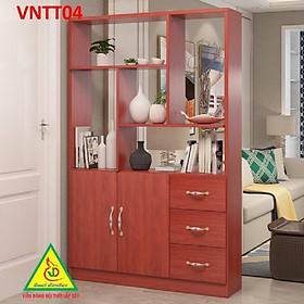 Mua TỦ KỆ TRANG TRÍ KIÊM VÁCH NGĂN VNTT04B - Nội thất lắp ráp Viendong Adv