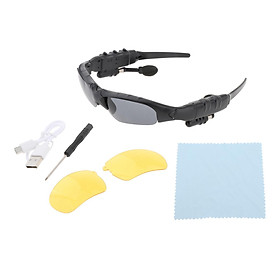 Music Bluetooth Sunglasses  Headset for Sports Running Car Driving