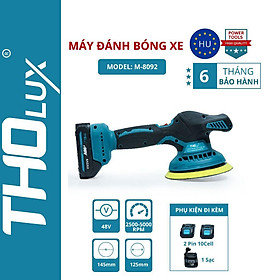 Máy đánh bóng xe ô tô bằng pin Tholux M-8092 làm đẹp cho xe