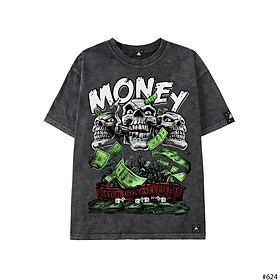 Áo Thun Oversize 3Money , áo phông cotton nam nữ unisex, ODIN CLOTHING