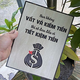 Mua Tranh động lực CARINA T064- Bạn không vất vả