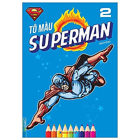 Sách - Tô màu SUPERMAN tập 2