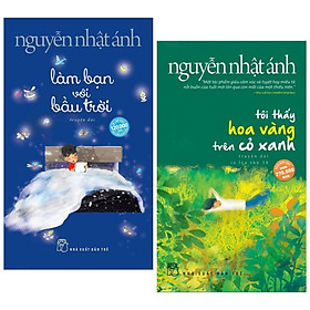 [Download Sách] Combo Sách Bán Chạy Nhất Của Nguyễn Nhật Ánh: Tôi Thấy Hoa Vàng Trên Cỏ Xanh + Làm Bạn Với Bầu Trời (Bản Đặc Biệt Kèm Postcard Nhí Nhảnh + Khung Ảnh Bắt Mắt) - Tặng Kèm Bookmark Happy Life