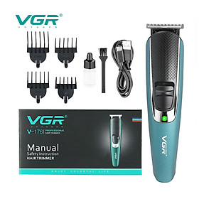 Tông đơ cắt tóc VGR dành cho người lớn, trẻ nhỏ sử dụng pin sạc