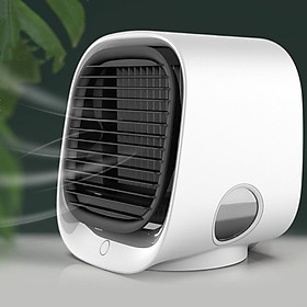 Portable Air Cooler Fan Desktop Cooling Air Conditioner Humidifier  Green