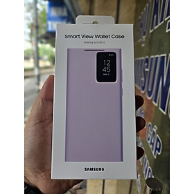 Bao da Samsung Galaxy S23 Ultra Smart View Wallet Case ( Clear View ) - Hàng Chính Hãng