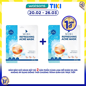 Mặt Nạ Miri Refreshing Acne Mask Giúp Ngăn Ngừa Mụn Và Giảm Nhờn 30g