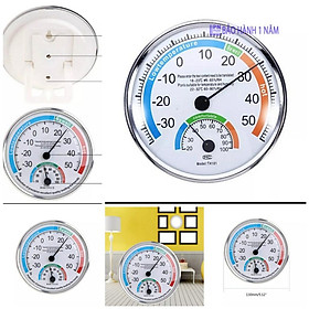 Đồng hồ đo Ẩm kế- Nhiệt kế đo nhiệt độ ẩm độ ngoài trời và trong nhà cho bé