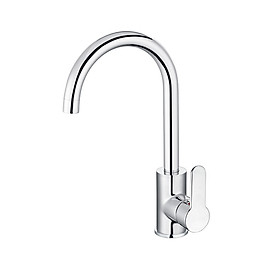 Mua Vòi rửa bát (chén) nóng lạnh gắn chậu cổ cao 307 mm - Caesar K415C