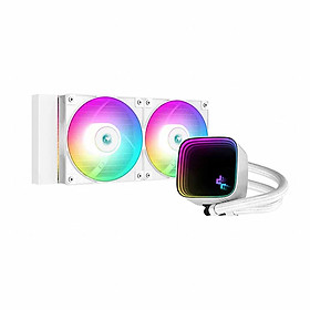 Tản Nhiệt Nước CPU Deepcool LS520 SE WH WHITE  2 fan 12cm -- Hàng Chính