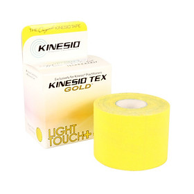 Băng dán hỗ trợ vận động Kinesio Taping - Kinesio Tex Gold LT+ - Cuộn 0.5cm x 5m