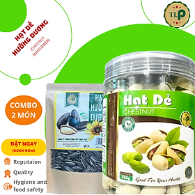 HẠT DẺ CƯỜI HŨ 250G VÀ HẠT HƯỚNG DƯƠNG BỊCH 100G TÂN LỘC PHÁT