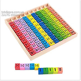 Lịch sử giá Đồ chơi bảng cửu chương từ 1 đến 10 cho bé tháng 4 trên Tiki Lịch Sử Giá Đồ Chơi Bảng Cửu Chương Từ 1 Đến 10 Cho Bé Tháng 4 Trên Tiki
