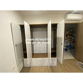 Mua Tủ nhựa đài loan 4 cánh phối màu