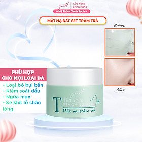 Mặt nạ đất sét tràm trà cải thiện mụn, sạch sâu, se khít lỗ chân lông - GUO Tea Tree Mask 50g