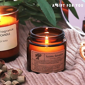 Mua Sáp Nến Thơm Phòng Ngủ Candle Cup Không Khói Tinh Dầu Thiên Nhiên Cao Cấp (Tặng Dây Cột Tóc Hoa Mặt Trời) - Giao Ngẫu Nhiên