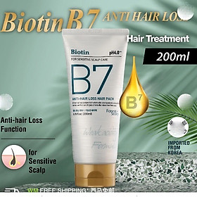 Dầu Gội Thảo Dược Ngăn Ngừa Rụng Tóc BIOTIN B7 ANTI- HAIR LOSS SHAMPOO Hàn Quốc tặng móc khóa