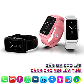 Mua Đồng hồ Thông minh Lắp sim Gọi điện thoại  Xem tin nhắn SMS  nhắc nhở Vận động | AMA Watch DS66 Chống nước Dành cho Học sinh THCS  THPT và Người lớn Hàng nhập khẩu