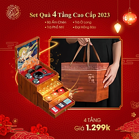 Hộp Quà Triều Việt - Set 4 Tầng