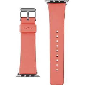 Mua HÀNG CHÍNH HÃNG - Dây đeo LAUT Active cho Apple Watch (38/40/41mm) Series 1~8 & SE Active Watch Strap được làm từ chất liệu cao su kháng khuẩn: chất liệu da TPU bền  có thể làm sạch  tiện lợi cho việc đeo và tháo dễ dàng