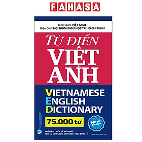 Sách - Từ Điển Việt Anh 75000 Từ (Tái Bản 2025) - hong duc