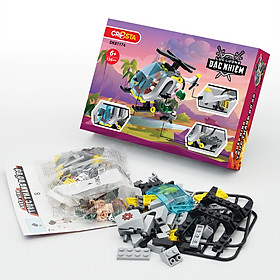 Đồ Chơi Ghép Hình Duka - Lực Lượng Đặc Nhiệm_ Trực Thăng Đổ Bộ DK81174