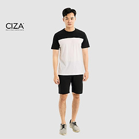 Bộ quần áo thể thao nam CIZA cổ tròn dáng cơ bản thiết kế trẻ trung năng
