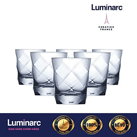 Bộ 6 Ly Thấp Thuỷ Tinh Luminarc Louvre 260ml -  LULON1808