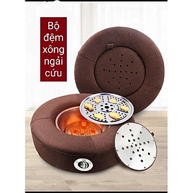 Mua Đệm xông ngải cứu có nút điều chỉnh nhiệt. Đệm ngồi xông thảo dược-HỖ TRỢ ĐAU THẦN KINH TOẠ -HÀN LẠNH- TRĨ