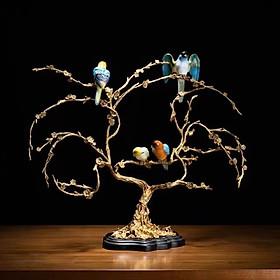 Mua Tượng Cây Đào Đón Lộc Trang Trí Tân Cổ Điển DECOR-17