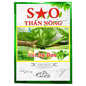 Hạt giống cải bẹ dưa cao sản Sao Thần Nông