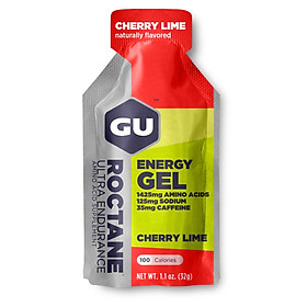 Gel Năng Lượng Gu Energy Roctane - Bổ Sung Năng Lượng Khi Vận Động Thể Thao - Hàm Lượng Gấp 2-3 Lần