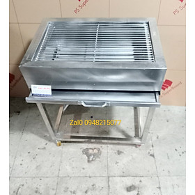 Mua LÒ NƯỚNG THAN INOX KT 50x80x80(RxDxC)
