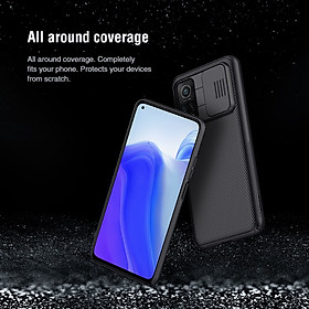 Ốp lưng cho Xiaomi Mi10T 5G, Mi 10T Pro 5G, Redmi K30S Ultra bảo vệ camera Nillkin CamShield hàng nhập khẩu