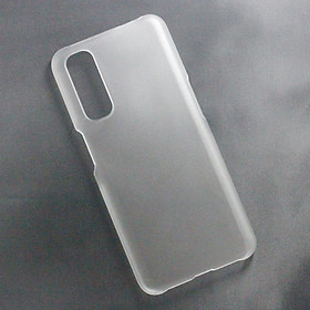 Ốp lưng dành cho Realme 7 4G nhựa cứng nhám trong